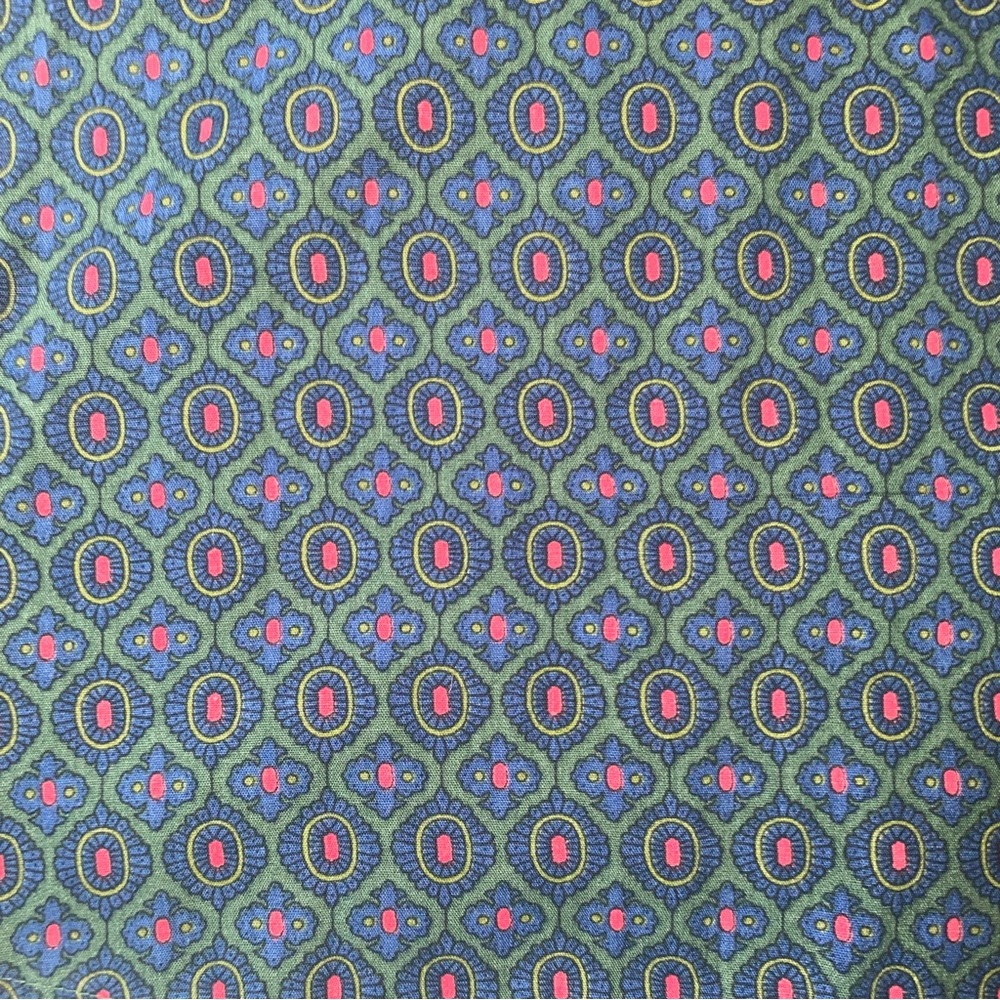 Vintage Gap Geometric Pattern Print Button Down S… - image 7